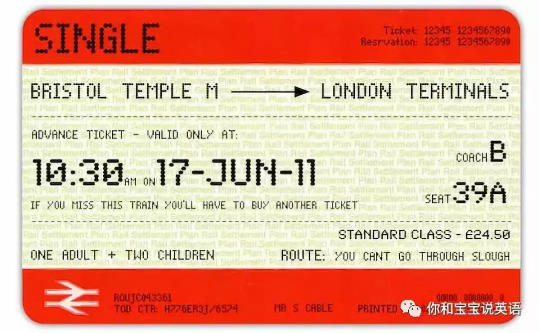 "火车"亲子英文全掌握